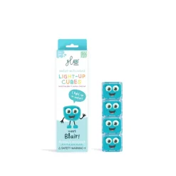 Glo Pals Lichtgevend Kubussen Blair Blue 4 stuks
