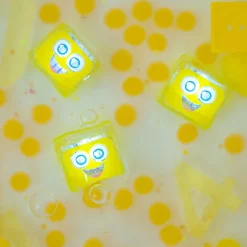 Glo Pals Lichtgevend Kubussen Alex Yellow 4 stuks