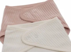 Jollein Bandana Slab Velvet Rib Wild Rose/Ivory