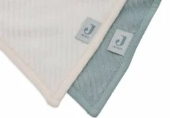 Jollein Bandana Slab Velvet Rib Sea Green/Ivory