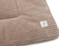 Jollein Boxkleed Cloudy Rib Milky Coffee 75 x 95 cm
