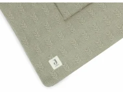 Jollein Boxkleed Grain Knit Olive Green 75 x 95 cm
