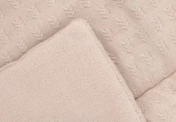 Jollein Boxkleed Grain Knit Wild Rose