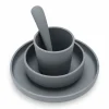 Jollein Dinnerset Siliconen Storm Grey