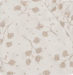 Jollein Hoeslaken Ledikant Jersey Leafy Dreams