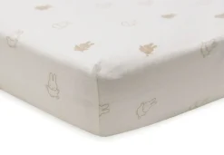 Jollein Hoeslaken Wieg Nijntje Happy Miffy Nougat