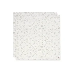 Jollein Hydrofiele Doek Leafy Dreams 115 x 115 cm 2 Stuks