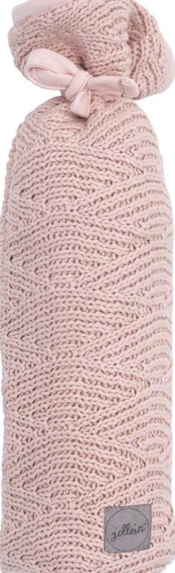Jollein Kruikenzak River Knit Pale Pink