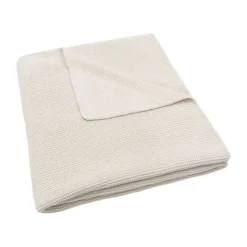 Jollein Ledikantdeken Basic Knit Oatmeal