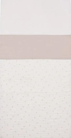 Jollein Ledikantlaken Slub Nougat