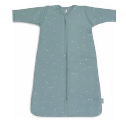 Jollein Slaapzak met Afritsbare Mouwen Twinkling Sea Green 70 cm