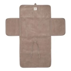 Jollein Verschoningsmat met Opbergvakken Cloudy Rib Milky Coffee