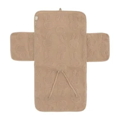 Jollein Verschoningsmat met Opbergvak Miffy Jacquard Teddy Biscuit