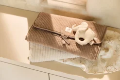 Jollein Verschoningsmat met Opbergvak Miffy Jacquard Teddy Biscuit