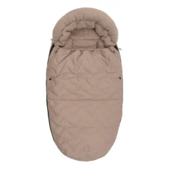 Jollein Voetenzak Buggy/Kinderwagen Embossed Milky Coffee