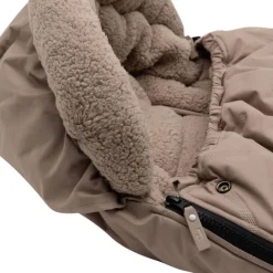 Jollein Voetenzak Buggy/Kinderwagen Embossed Milky Coffee
