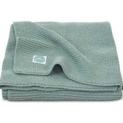 Jollein Wiegdeken Basic Knit Forest Green