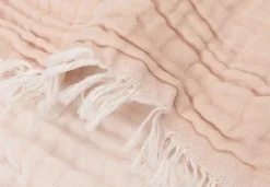 Jollein Wiegdeken Fringe Moonstone/Ivory GOTS