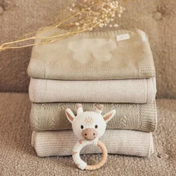 Jollein Wiegdeken Nijntje Miffy Nougat/Coral Fleece