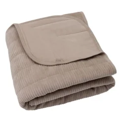 Jollein Wiegdeken Velvet Rib Milky Coffee