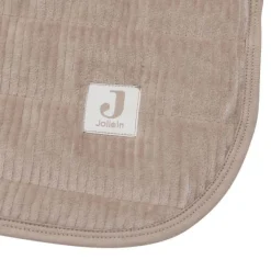 Jollein Wiegdeken Velvet Rib Milky Coffee