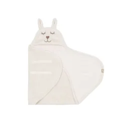 Jollein Wikkeldeken Bunny Cloudy Rib Oatmeal