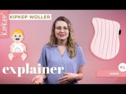 KipKep Woller Warmtekussen Teddy Sand