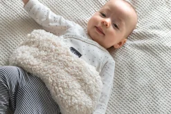 KipKep Woller Warmtekussen Teddy Sand