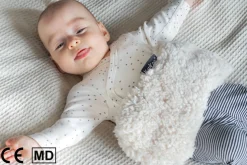 KipKep Woller Warmtekussen Teddy Sand