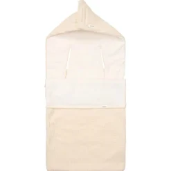 Koeka Voetenzak Autostoel 0+ Malaga Cotton Fleece Warm White 3/5 punts