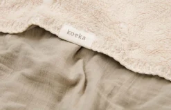 Koeka Wiegdeken Faro Teddy Sage