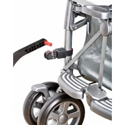 Lascal Buggy Board Maxi+ Zwart met Grijs Zadel