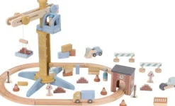 Little Dutch Hijskraan Set met Treinbaan FSC