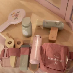 Little Dutch Houten Kappersset Roze FSC
