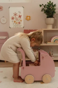 Little Dutch Houten Poppenwagen FSC