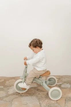 Little Dutch 4-in-1 Driewieler / Loopfiets Green Leaf
