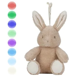Little Dutch Knuffelkonijn Licht & Geluid Beige