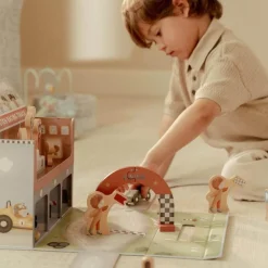 Little Dutch Speelkoffer met Racebaan FSC
