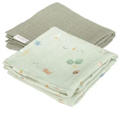 Little Dutch Swaddles Hydrofiel Little Farm Olive