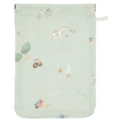 Little Dutch Washandjes Hydrofiel Little Farm Olive