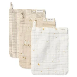 Little Dutch Washandjes Little Goose 3-pack