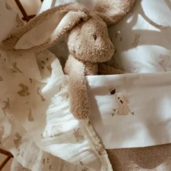 Little Dutch Wieglaken Baby Bunny Wit