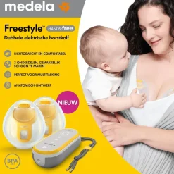 Medela Freestyle Hands-Free Dubbele Elektrische Borstkolf
