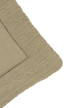 Meyco Boxkleed Romantic Flower Taupe