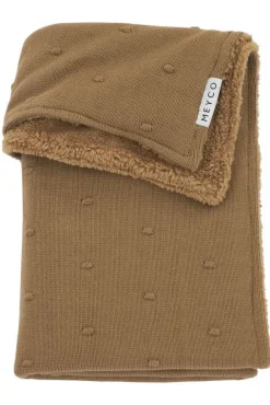 Meyco Ledikantdeken Mini Knots Teddy Toffee