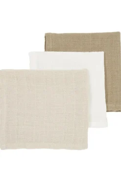 Meyco Monddoekjes Pre-washed Offwhite/Soft Sand/Taupe