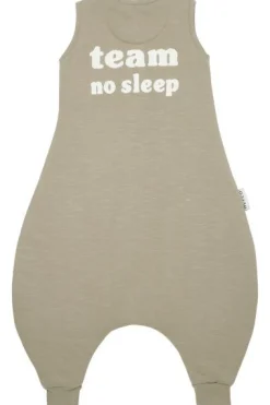 Meyco Slaapoverall Jumper Slub Team No Sleep Taupe/Offwhite