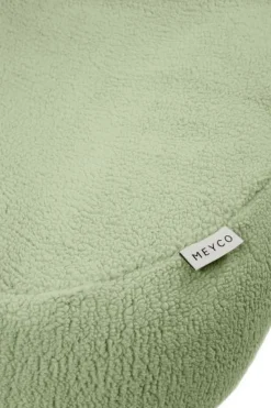 Meyco Voedingskussenhoes Teddy Olive Green
