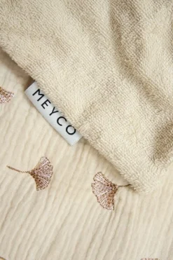 Meyco Wiegdeken Ginkgo Pre-washed Hydrofiel Soft Sand