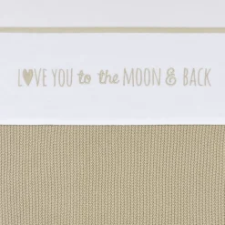 Meyco Wieglaken Love You To The Moon & Back Sand